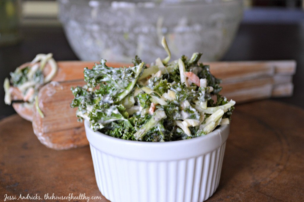 kale slaw salad