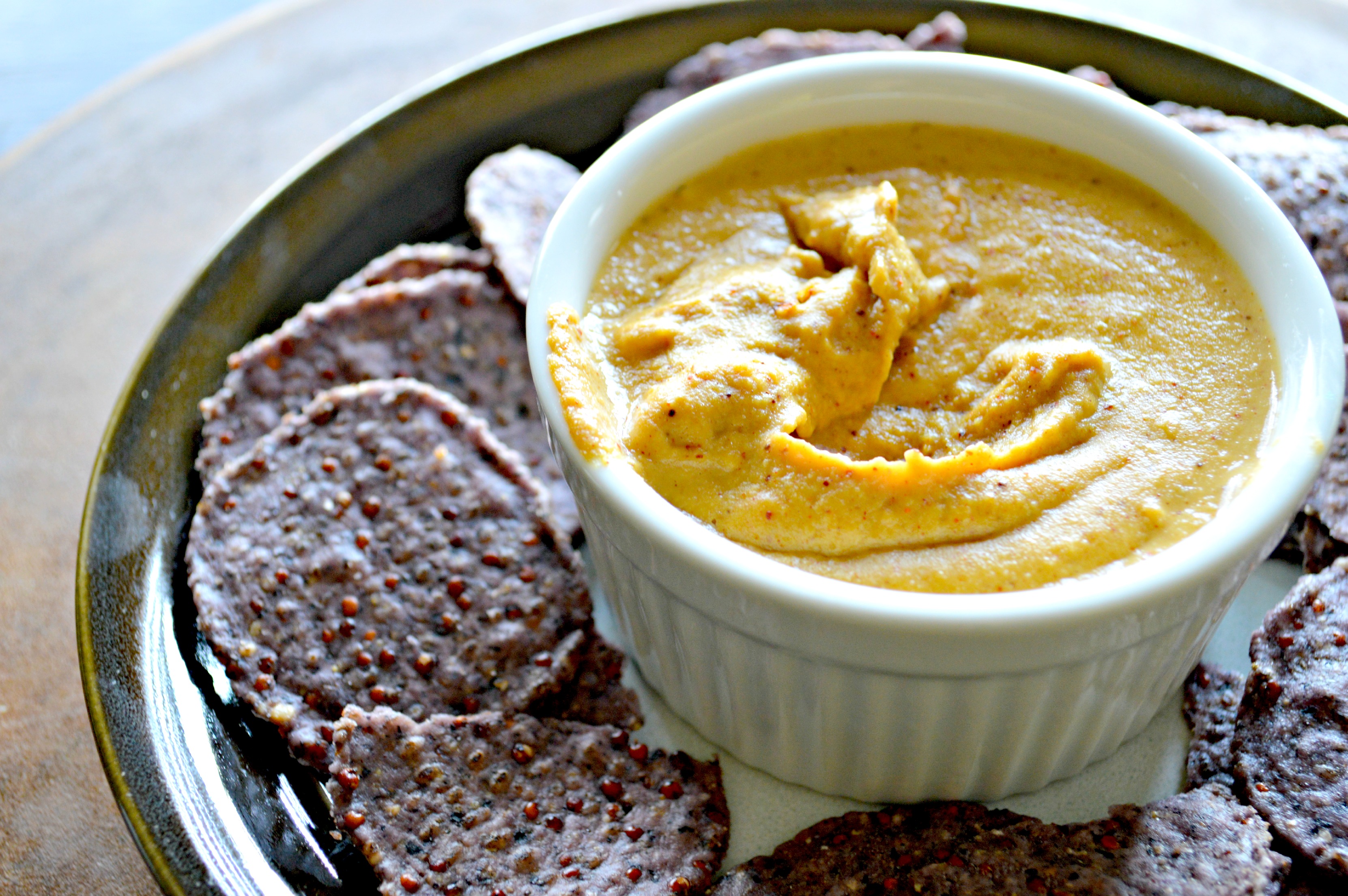 5 Minute Easy, Cheesy Dip - The House of Healthy