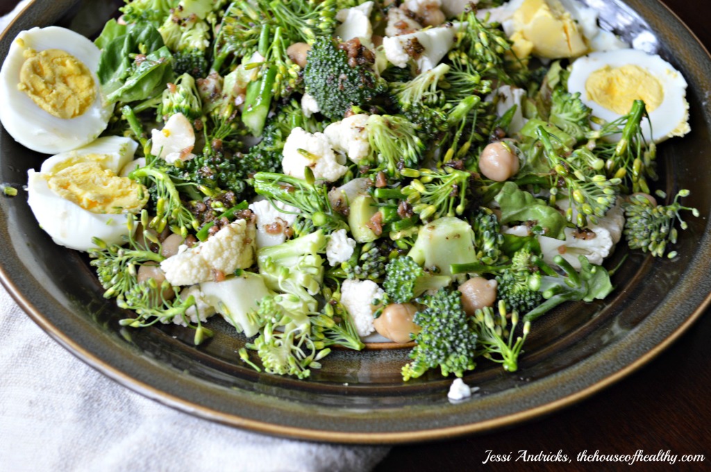 broccoli protein salad