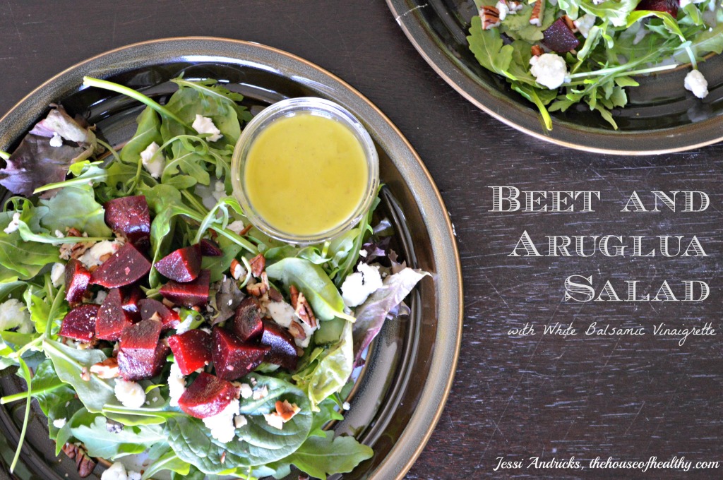 beet arugula goat cheese