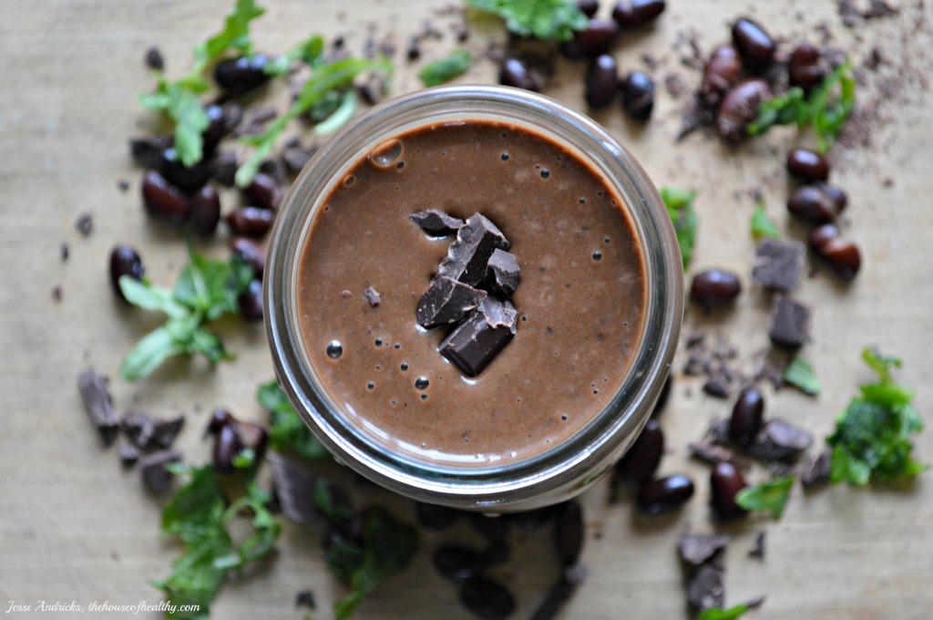 black bean smoothie pic