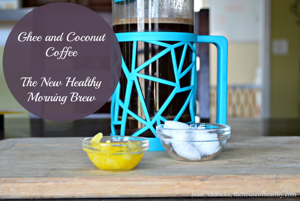 ghee and coconut coffee