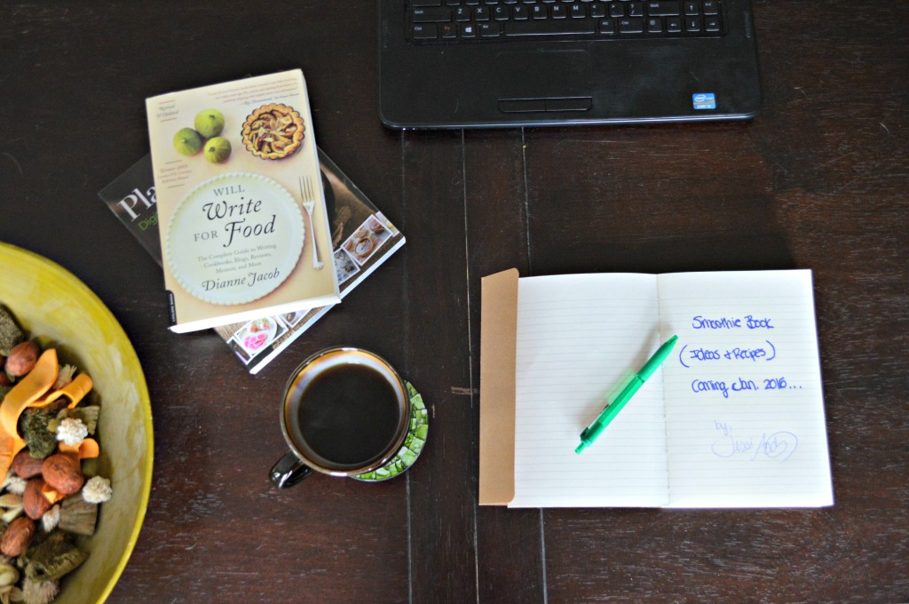 smoothie book workspace