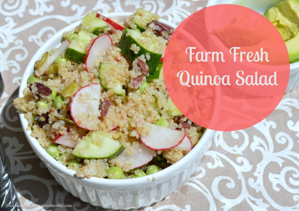 farm fresh quinoa salad