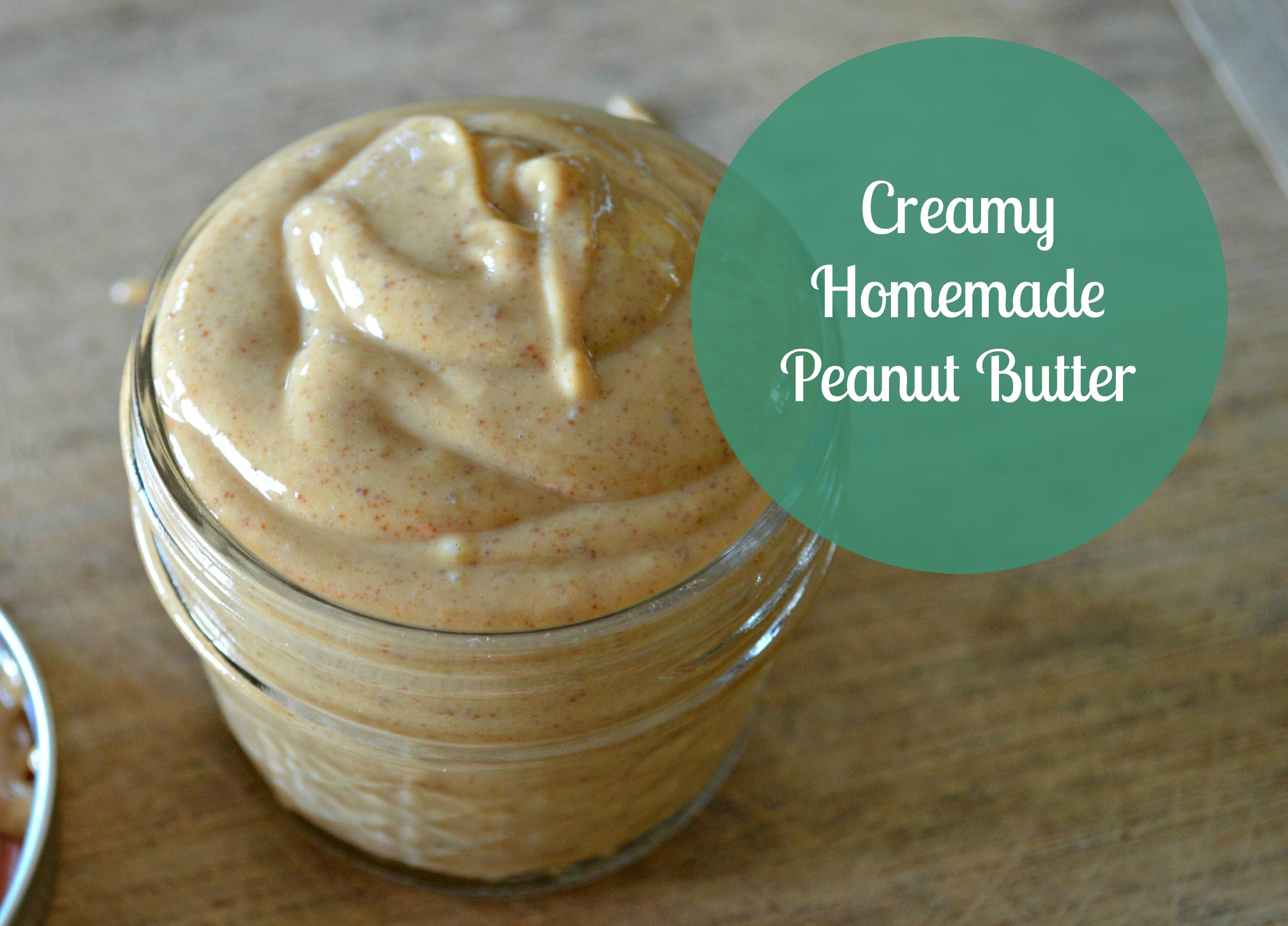 Homemade Peanut Butter - The House of Healthy