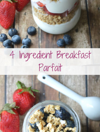 4 Ingredient Breakfast Parfait