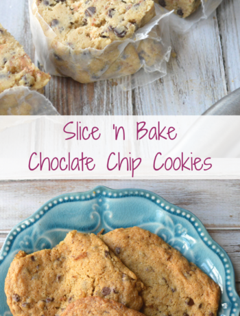 Slice'n Bake Chocolate Chip Cookies
