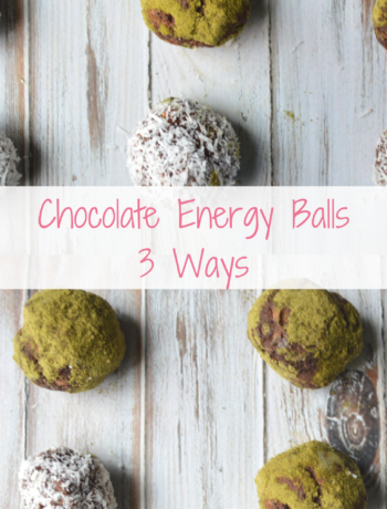 Chocolate Energy Ball Banner